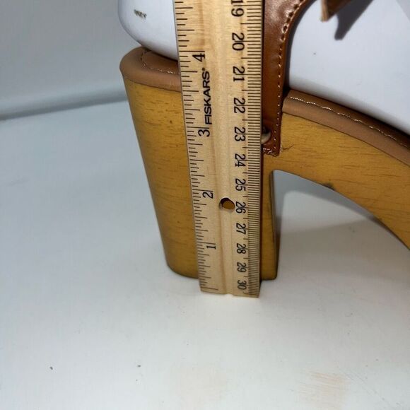 Madden Girl Chunky Braided Platform Buckle Sandals - Picture 4 of 10